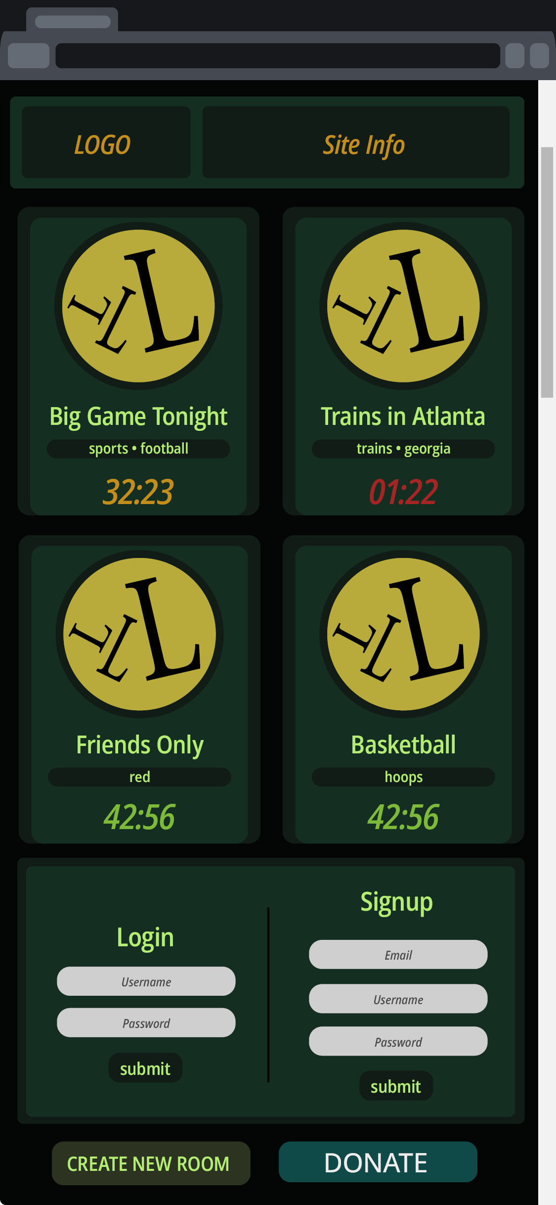 initial wireframe design7