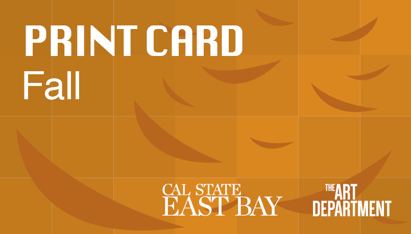 my Print Card project - Fall