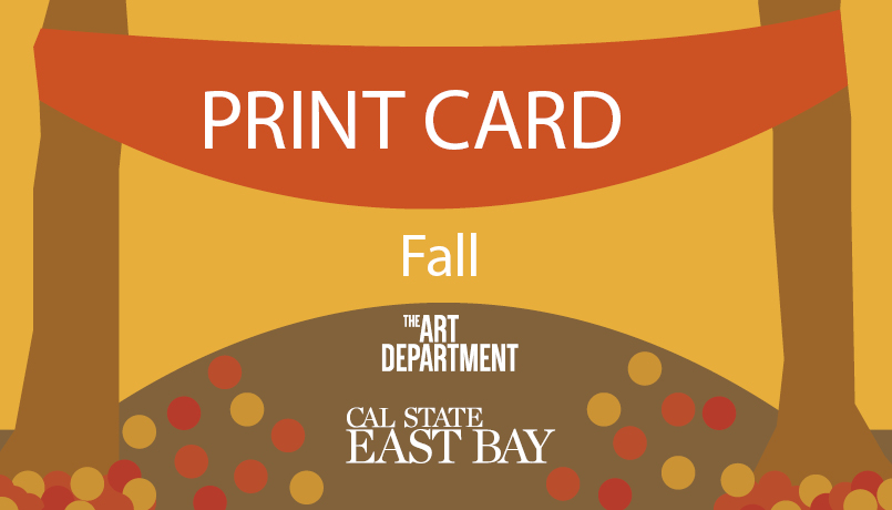 my Print Card project - Fall