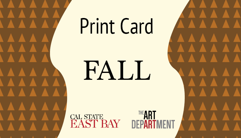 my Print Card project - Fall